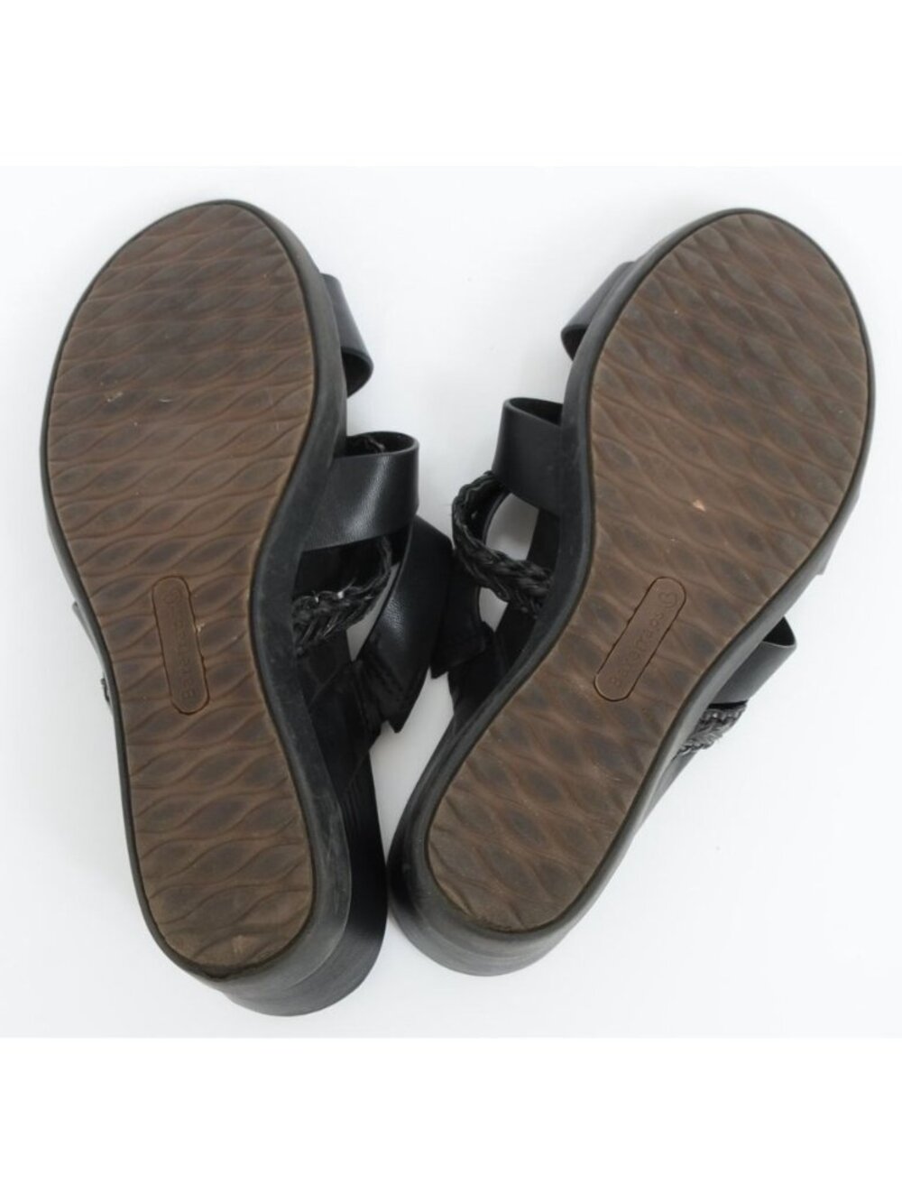 Baretraps Posture Dallon Women's 8 Toe-Ring Woven Strap Wedge Slip-on Sandal - Picture 7 of 9